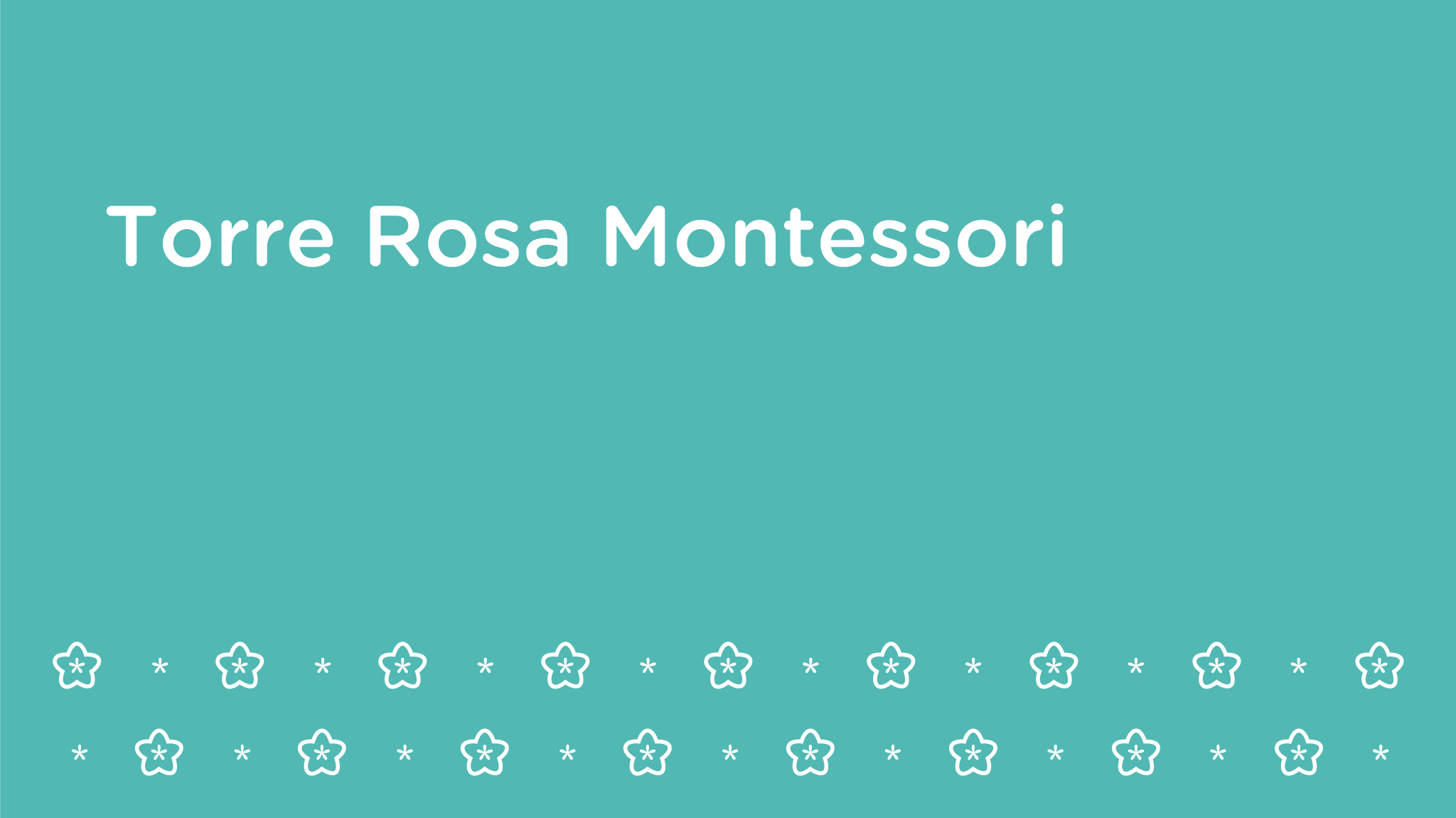 Torre de Aprendizaje Montessori de Ros